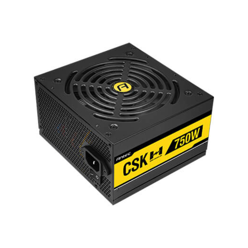 FUENTE ALIMENTACION GAMING ANTEC CSK750H EC 80+ BRONZE SEMI MODULAR FUENTE ALIMENTACION GAMING ANTEC CSK750H EC 80+ BRONZE SEMI MODULAR