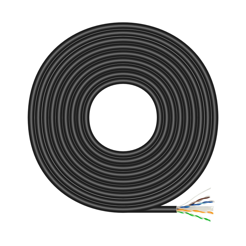 BOBINA CABLE RED AISENS EXTERIOR IMPERMEABLE RJ45 CAT-6 UTP 100M CCA RIGIDO BOBINA CABLE RED AISENS EXTERIOR IMPERMEABLE RJ45 CAT-6 UTP 100M CCA RIGIDO