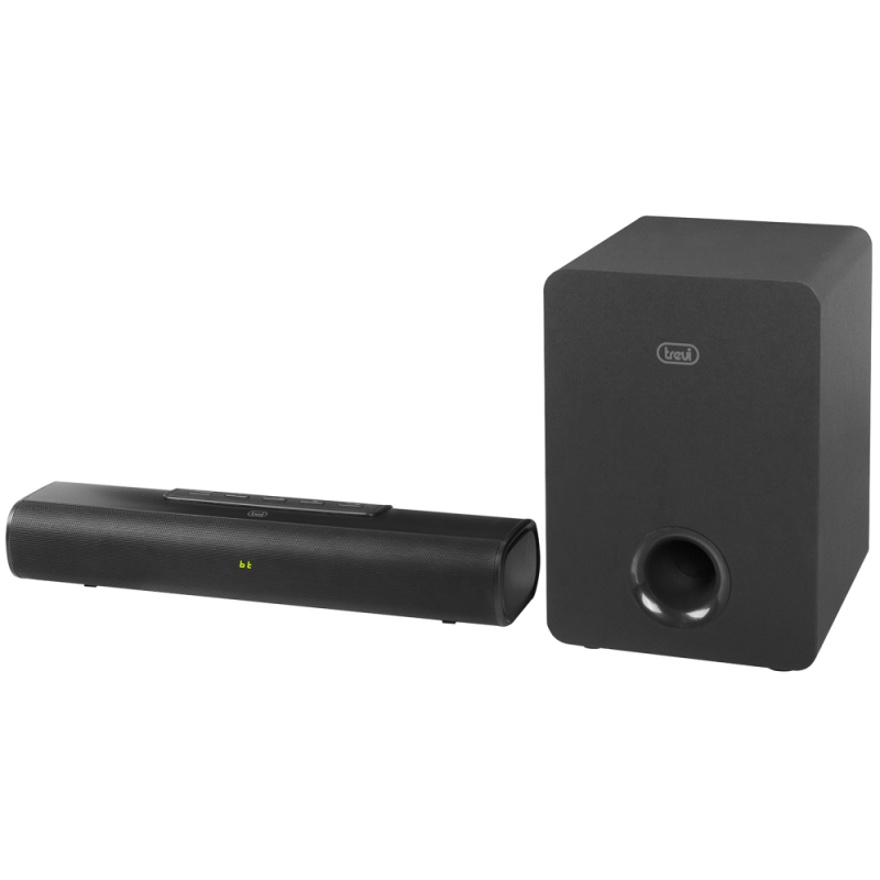 BARRA SONIDO TREVI SB 8380 SW 90W + SUBWOOFER 2-1 WIRELESS USB AUX-IN HDMI ARC BARRA SONIDO TREVI SB 8380 SW 90W + SUBWOOFER 2-1 WIRELESS USB AUX-IN HDMI ARC