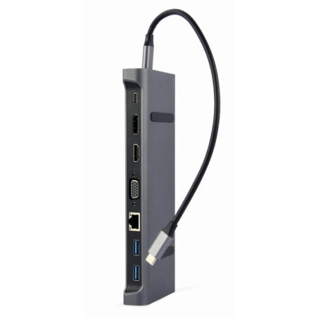 ADAPTADOR MULTIPUERTO USB TIPO C 9 EN 1