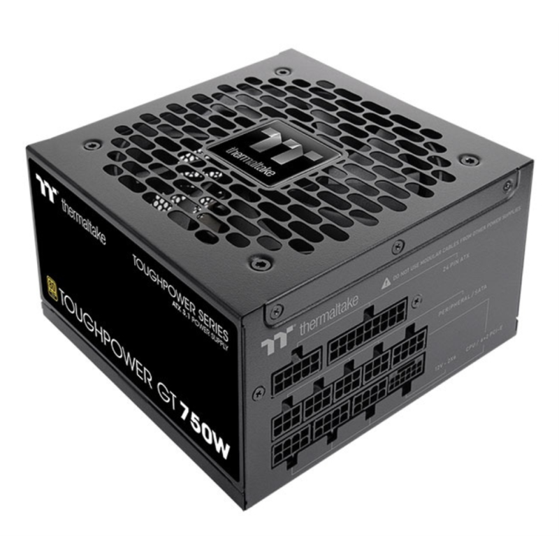 FUENTE ALIMENTACION THERMALTAKE TOUGHPOWER GT 750W 80+ GOLD NEGRO FUENTE ALIMENTACION THERMALTAKE TOUGHPOWER GT 750W 80+ GOLD NEGRO