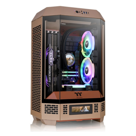 CAJA THERMALTAKE THE TOWER T300 M-ATX 2XUSB 3-0 SIN FUENTE GRAVEL SAND