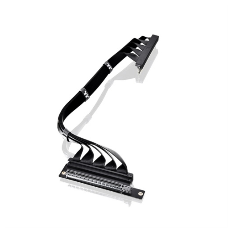 CABLE ELEVADOR THERMALTAKE PCI-E 4-0 90 GR DE 400 MM NEGRO CABLE ELEVADOR THERMALTAKE PCI-E 4-0 90 GR DE 400 MM NEGRO