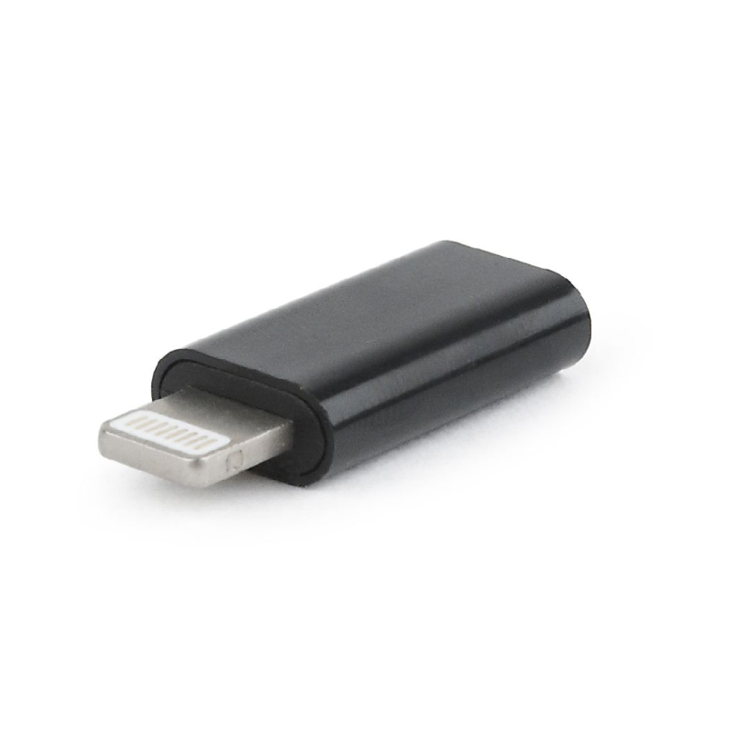 ADAPTADOR GEMBIRD USB TIPO C 8-PIN NEGRO ADAPTADOR GEMBIRD USB TIPO C 8-PIN NEGRO