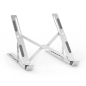 SOPORTE PORTATIL SOBREMESA AISENS AJUSTABLE PLATA SOPORTE PORTATIL SOBREMESA AISENS AJUSTABLE PLATA