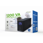 SAI GEMBIRD CON USB Y DISPLAY LCD 1200 VA NEGRO SAI GEMBIRD CON USB Y DISPLAY LCD 1200 VA NEGRO