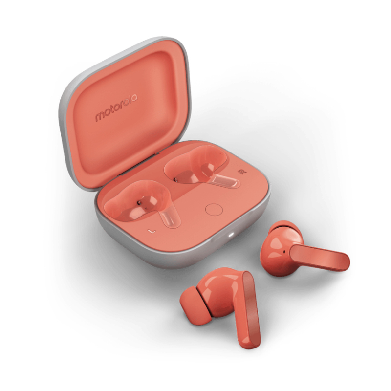 AURICULARES MOTOROLA MOTO BUDS PINK AURICULARES MOTOROLA MOTO BUDS PINK