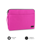 FUNDA PORTATIL SUBBLIM URBAN LAPTOP SLEEVE 13,3-14" PINK FUNDA PORTATIL SUBBLIM URBAN LAPTOP SLEEVE 13,3-14" PINK