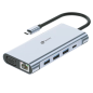LEOTEC DOCKING STATION 11-1 1USB-C PD100 3USB3-0 1USB-C 1 HDMI 1VGA 1TJSD MCSD LEOTEC DOCKING STATION 11-1 1USB-C PD100 3USB3-0 1USB-C 1 HDMI 1VGA 1TJSD MCSD