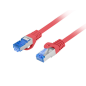 CABLE RED LANBERG LATIGUILLO CAT-6A S-FTP LSZH CCA 0-25M ROJO FLUKE PASSED CABLE RED LANBERG LATIGUILLO CAT-6A S-FTP LSZH CCA 0-25M ROJO FLUKE PASSED