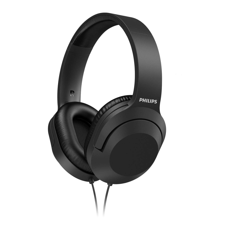 AURICULARES DIADEMA PHILIPS TAH2005 CABLE 2M NEGRO AURICULARES DIADEMA PHILIPS TAH2005 CABLE 2M NEGRO
