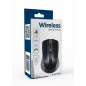RATON OPTICO INALAMBRICO GEMBIRD, GRIS ESPACIAL-NEGRO RATON OPTICO INALAMBRICO GEMBIRD, GRIS ESPACIAL-NEGRO
