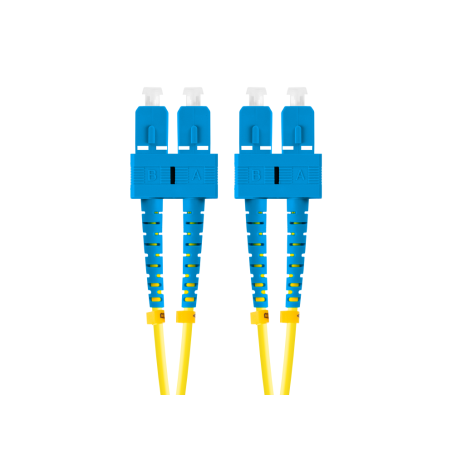 CABLE FIBRA OPTICA LANBERG 5M MONO SC-UPC-SC-UPC DUPLEX LSZH G657A1 3-0MM YELLOW