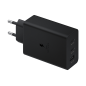 CARGADOR TRIO SAMSUNG 2XUSB-C 1XUSB-A 65W NEGRO SIN CABLE EP-T6530NBEGEU CARGADOR TRIO SAMSUNG 2XUSB-C 1XUSB-A 65W NEGRO SIN CABLE EP-T6530NBEGEU