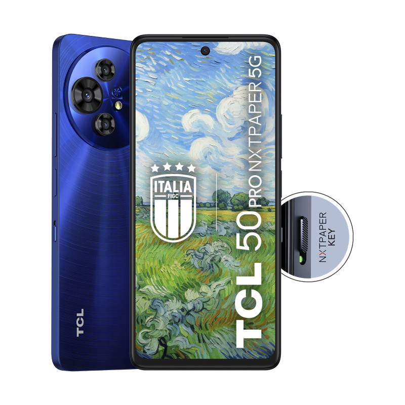 SMARTPHONE TCL TCL 50 PRO NXTPAPER 5G MIDNIGHT BLUE SMARTPHONE TCL TCL 50 PRO NXTPAPER 5G MIDNIGHT BLUE