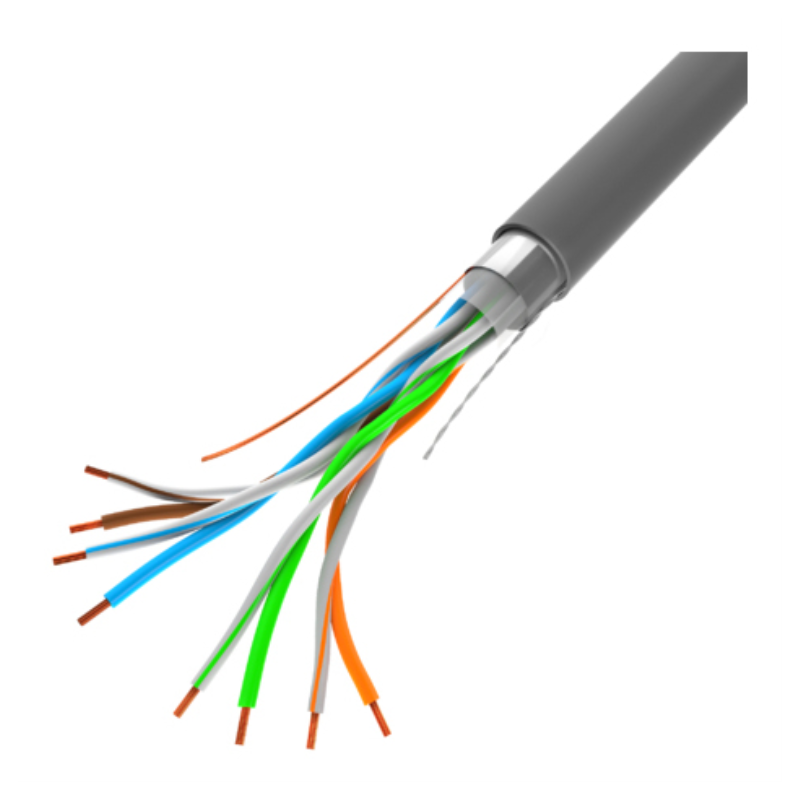 BOBINA CABLE RED LANBERG FTP RJ45 100 MB-S SOLIDO CCA AWG24 305M GRIS BOBINA CABLE RED LANBERG FTP RJ45 100 MB-S SOLIDO CCA AWG24 305M GRIS