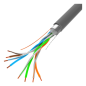 BOBINA CABLE RED LANBERG FTP RJ45 100 MB-S SOLIDO CCA AWG24 305M GRIS BOBINA CABLE RED LANBERG FTP RJ45 100 MB-S SOLIDO CCA AWG24 305M GRIS