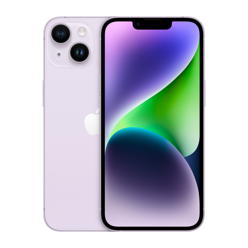 Smartphone Apple iPhone 14 256GB- 6-1"- 5G- Purpura