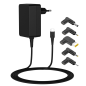 CARGADOR LEOTEC NOTEBOOK USB-C 45W + 5 PUNTAS CARGADOR LEOTEC NOTEBOOK USB-C 45W + 5 PUNTAS