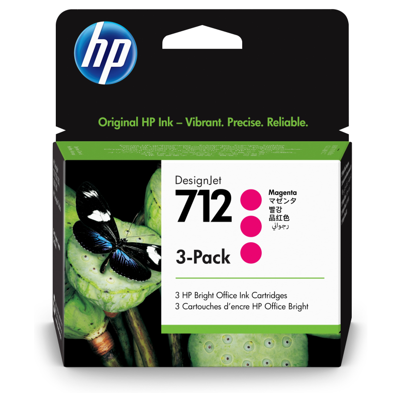 TINTA HP 712 MAGENTA PACK 3 TINTA HP 712 MAGENTA PACK 3