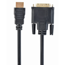 CABLE HDMI GEMBIRD A DVI MACHO-MACHO CON CONECTORES 4-5M