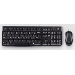 Teclado + mouse logitech mk120 optico