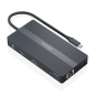 DOCK AISENS 12 EN 1 USB-C A 2xHDMI DP RJ45 4xUSB-A USB-C USB-C PD 20CM DOCK AISENS 12 EN 1 USB-C A 2xHDMI DP RJ45 4xUSB-A USB-C USB-C PD 20CM