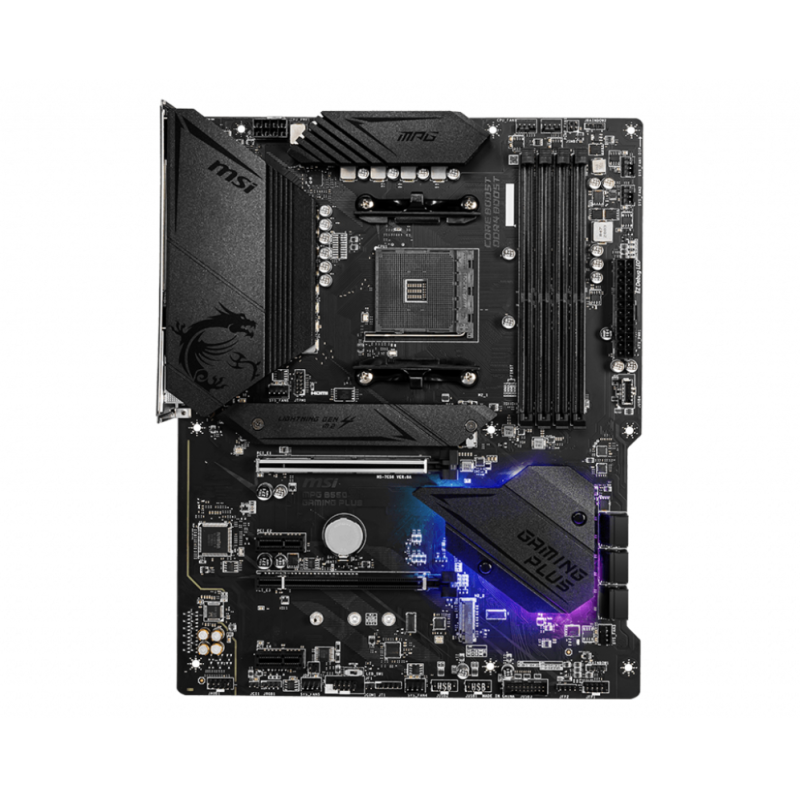 PLACA BASE MSI B550 GAMING PLUS AM4 ATX 4XDDR4 PLACA BASE MSI B550 GAMING PLUS AM4 ATX 4XDDR4