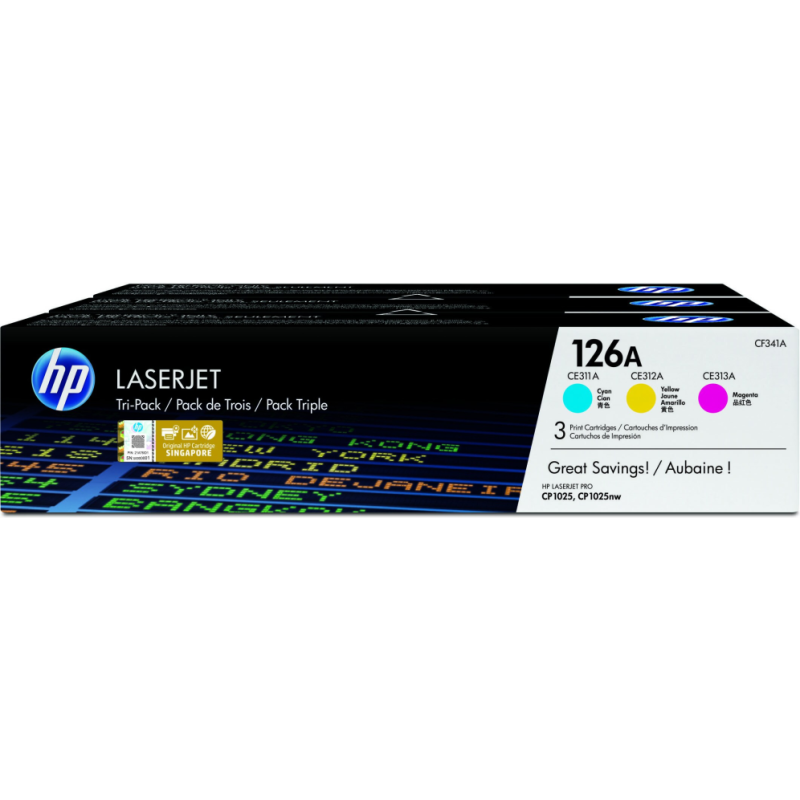 TONER HP 126A TRICOLOR
