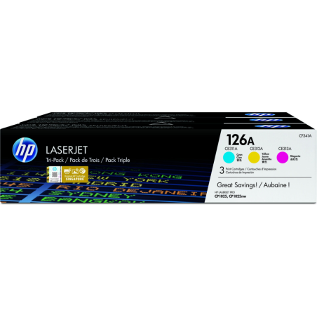 TONER HP 126A TRICOLOR