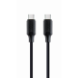 CABLE DE CARGA Y DATOS GEMBIRD POWER DELIVERY (PD) TIPO C DE 100 W, 1,5 M