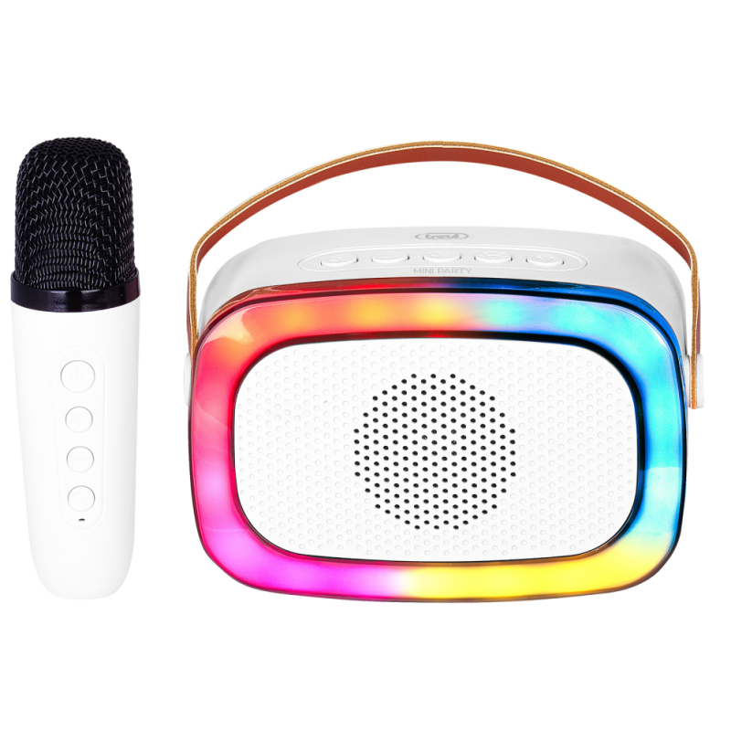 ALTAVOZ KARAOKE TREVI XR 8A01 MINIPARTY SPKR+AW BIANCO ALTAVOZ KARAOKE TREVI XR 8A01 MINIPARTY SPKR+AW BIANCO