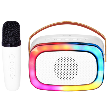 ALTAVOZ KARAOKE TREVI XR 8A01 MINIPARTY SPKR+AW BIANCO