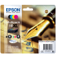 TINTA EPSON DURABRITE 16XL MULTIPACK 4 WF2630WF WF2010 TINTA EPSON DURABRITE 16XL MULTIPACK 4 WF2630WF WF2010