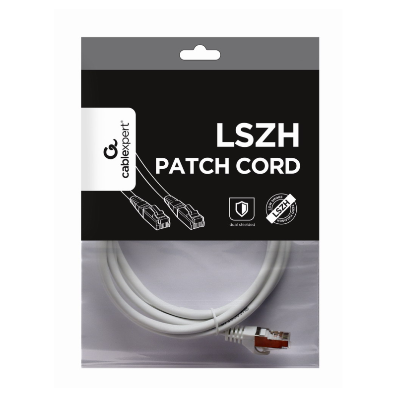 CABLE RED S-FTP GEMBIRD CAT 6A LSZH BLANCO 2 M CABLE RED S-FTP GEMBIRD CAT 6A LSZH BLANCO 2 M