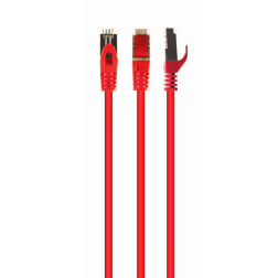 CABLE RED S-FTP GEMBIRD CAT 6A LSZH ROJO 0,5 M