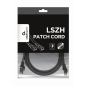 CABLE RED S-FTP GEMBIRD CAT 6A LSZH NEGRO 3M CABLE RED S-FTP GEMBIRD CAT 6A LSZH NEGRO 3M