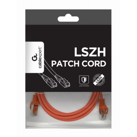 CABLE RED S-FTP GEMBIRD CAT 6A LSZH ROJO 2M