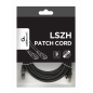 CABLE RED S-FTP GEMBIRD CAT 6A LSZH NEGRO 5M CABLE RED S-FTP GEMBIRD CAT 6A LSZH NEGRO 5M