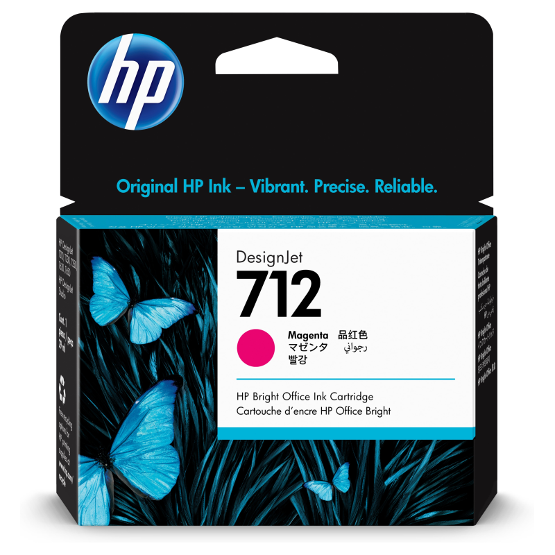 TINTA HP 712 MAGENTA TINTA HP 712 MAGENTA