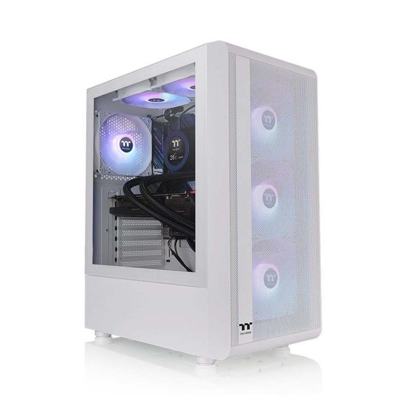 CAJA THERMALTAKE S200 TG ATX 2XUSB 3-0 ARGB SIN FUENTE BLANCO CAJA THERMALTAKE S200 TG ATX 2XUSB 3-0 ARGB SIN FUENTE BLANCO