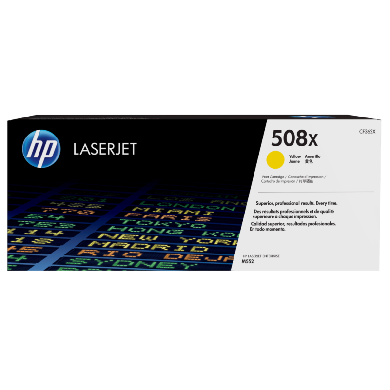 TONER HP 508X AMARILLO 9500PAG TONER HP 508X AMARILLO 9500PAG