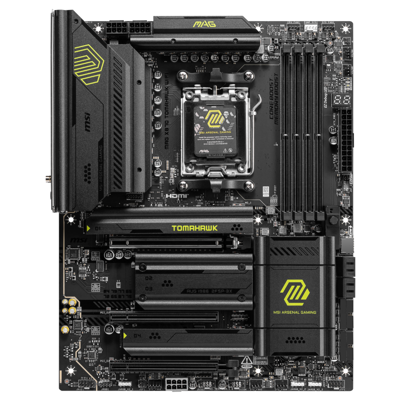 PLACA BASE MSI MAG X870 TOMAHAWK WIFI ATX AM5 4XDDR5 PLACA BASE MSI MAG X870 TOMAHAWK WIFI ATX AM5 4XDDR5