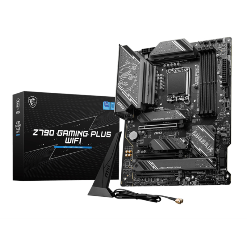 PLACA BASE MSI Z790 GAMING PLUS WIFI 1700 ATX 4XDDR5 PLACA BASE MSI Z790 GAMING PLUS WIFI 1700 ATX 4XDDR5