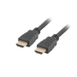 CABLE LANBERG HDMI MACHO MACHO V1-4 ALTA VELOCIDAD NEGRO 3 M CABLE LANBERG HDMI MACHO MACHO V1-4 ALTA VELOCIDAD NEGRO 3 M