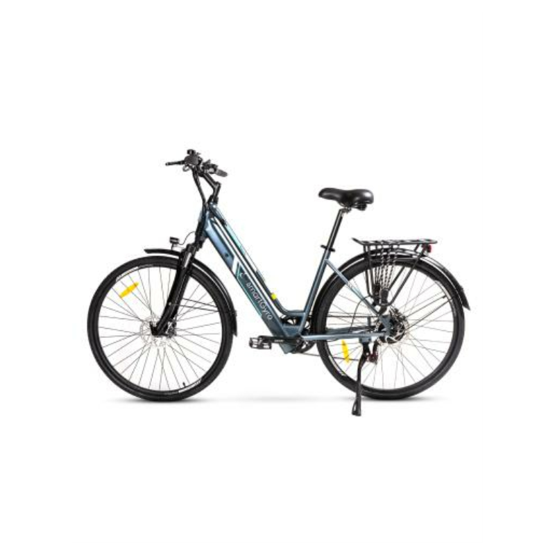Bicicleta Eléctrica SmartGyro Ebike Sunset Titanium- Motor 250W- Ruedas 27-5"- Titanium