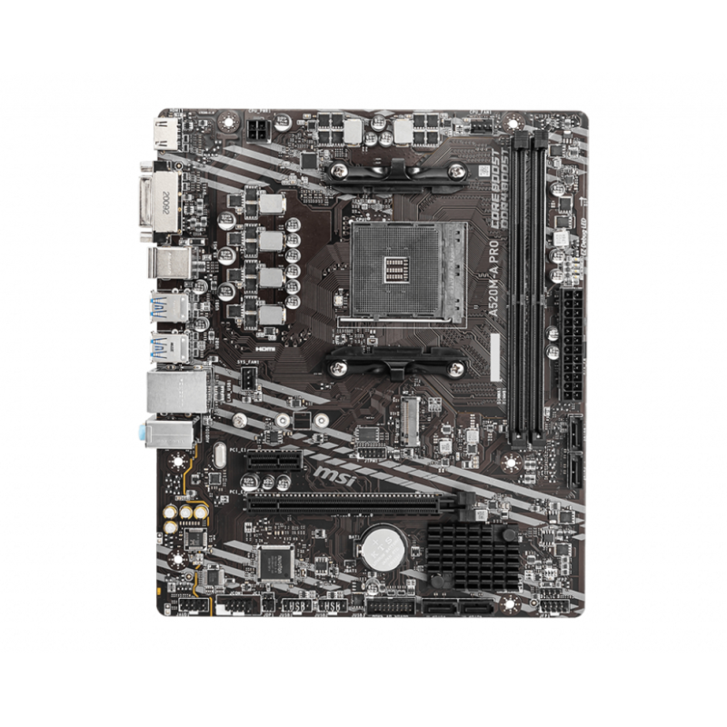 PLACA BASE MSI A520M-A PRO AM4 MATX 2XDDR4 PLACA BASE MSI A520M-A PRO AM4 MATX 2XDDR4