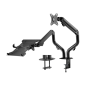 SOPORTE MESA AISENS CONTRAPESO GIRATORIO E INCLINABLE PORTATIL MONITOR 8KG 17-32 SOPORTE MESA AISENS CONTRAPESO GIRATORIO E INCLINABLE PORTATIL MONITOR 8KG 17-32