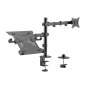 SOPORTE MONITOR AISENS MESA GIRATORIO E INCLINABLE PORTATIL-MONITOR 9KG 17"-32" SOPORTE MONITOR AISENS MESA GIRATORIO E INCLINABLE PORTATIL-MONITOR 9KG 17"-32"