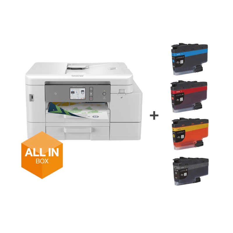 IMPRESORA BROTHER MFCJ4540DWXL MULTIFUNCION TINTA DUPLEX WIFI COLOR A4 IMPRESORA BROTHER MFCJ4540DWXL MULTIFUNCION TINTA DUPLEX WIFI COLOR A4
